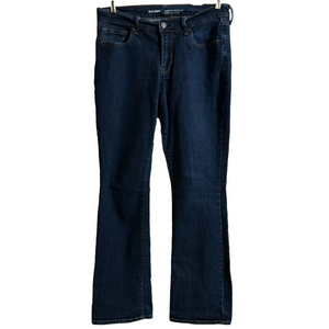 Old Navy Curvy Profile Mid Rise Mi Basse Jeans Sz 8